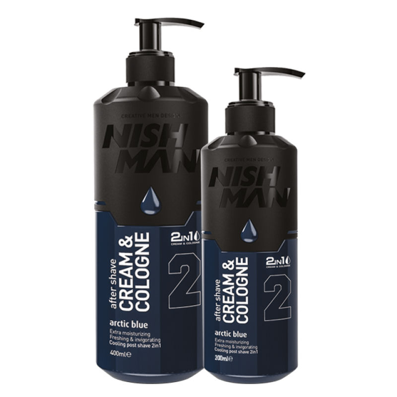 ОДЕКОЛОН-КРЕМ СЛЕД БРЪСНЕНЕ 2В1 ARCTIC BLUE 2
