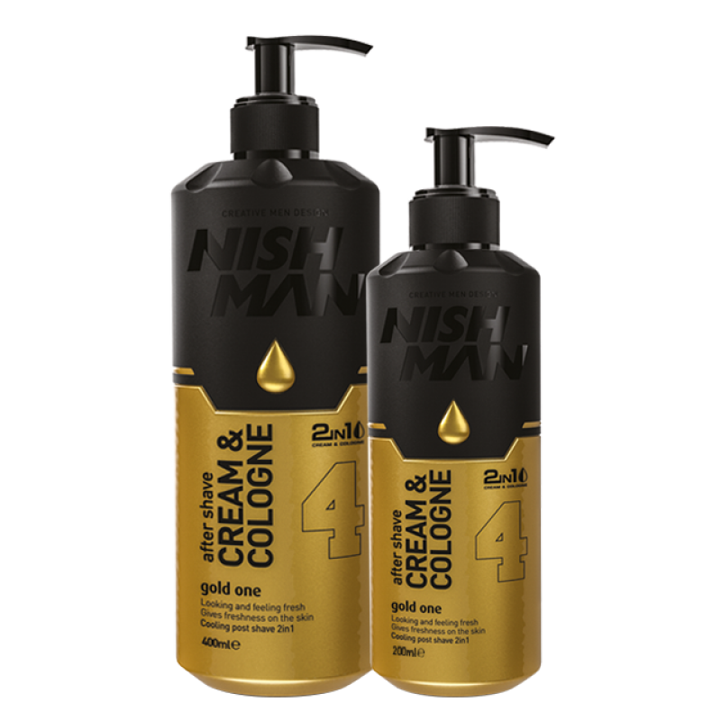 ОДЕКОЛОН-КРЕМ СЛЕД БРЪСНЕНЕ 2В1 GOLD ONE 4